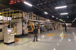 WXWJ Series Automatic 3/5/7 ply corrugated cardboard production line