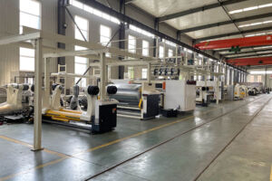 WX-HSF-150-2 Series automatic (2 ply) single face corrugated cardboard production line