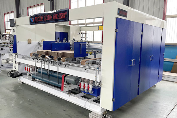 WX-SZX series double pieces carton box gluer machine