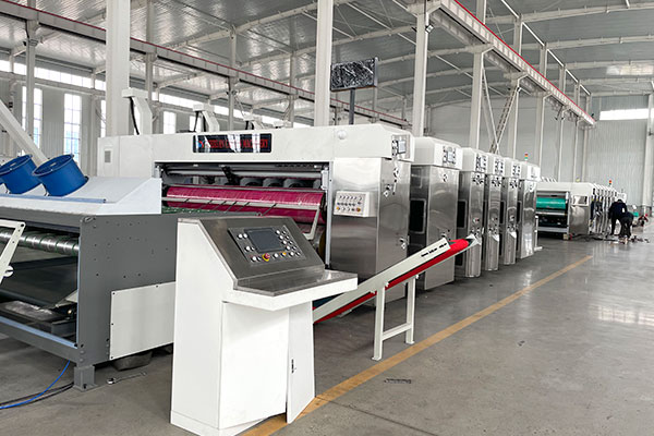 WX-A series automatic flexo printer slotter（die cutter）stacker machine