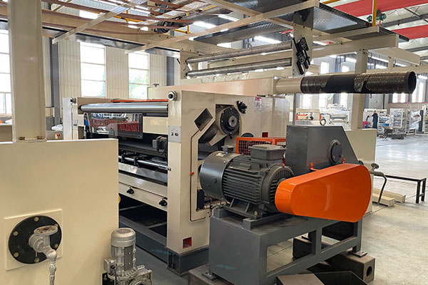 WX-SF-320C/360C/380C series fingerless vacuum absorb single facer machine